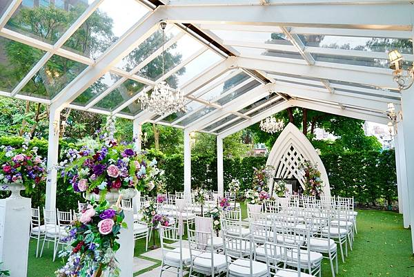 【桃園婚宴會館】青青格麗絲莊園 浪漫典雅戶外證婚 |