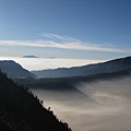 雲海在火山灰上