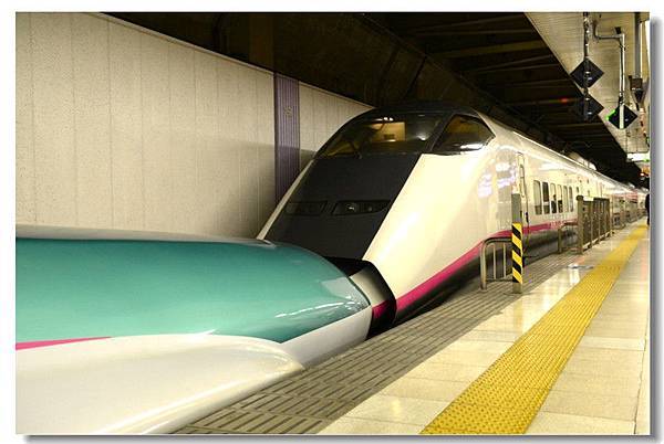 今天要搭乘新幹線到軽井沢
