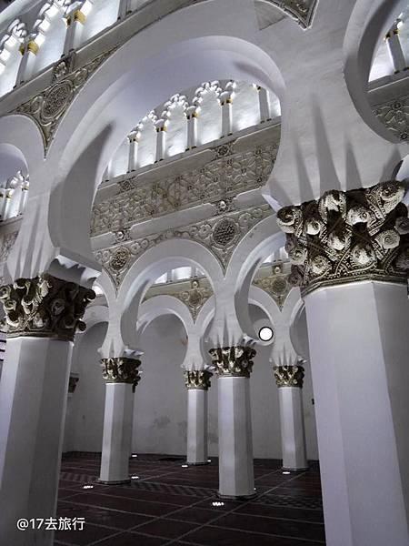 托雷多Toledo—白色聖母瑪麗亞教堂Sinagoga Sta. Maria La Blanca 托雷多Toledo—白色聖母瑪麗亞教堂Sinagoga Sta. Maria La Blanca