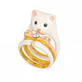 Tous Beaux Tous Doux Ring white