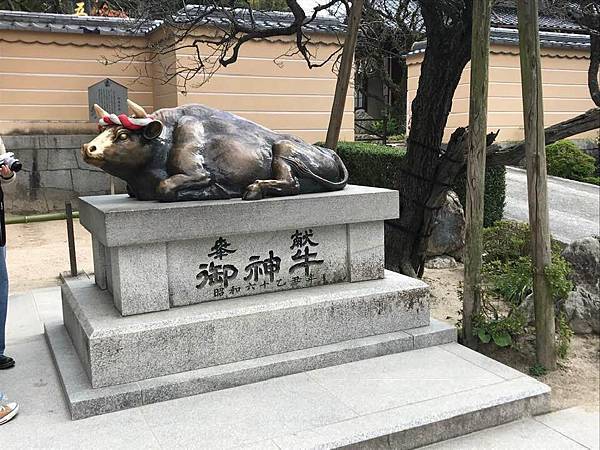 御神牛摸一摸可是會變聰明呢!