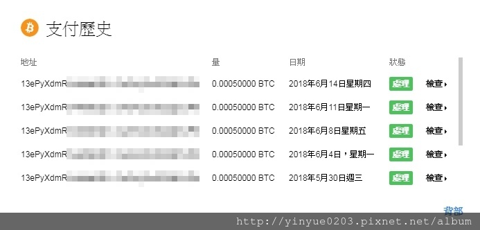 cryptotab-支付紀錄