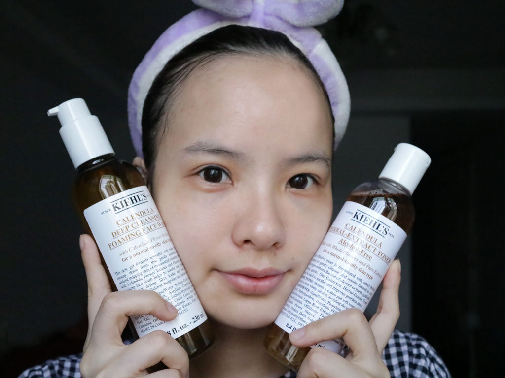 契爾氏金盞花化妝水/Kiehl's 契爾氏 金盞花植物精華洗面乳/Kiehl`s 契爾氏 金盞花蘆薈精華保濕凍膜