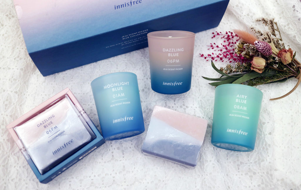 Innisfree Blue海洋香氛系列/Innisfree香氛蠟燭//Innisfree香氛皂