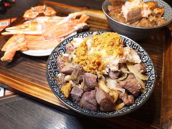 開丼/帝王蟹丼飯