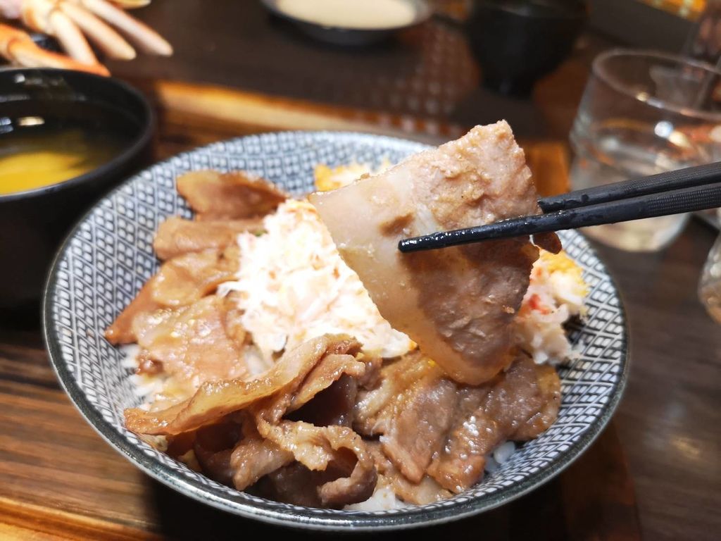 開丼/帝王蟹丼飯