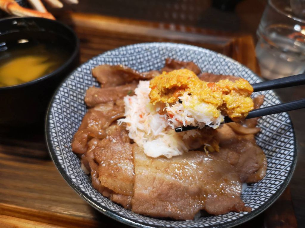 開丼/帝王蟹丼飯