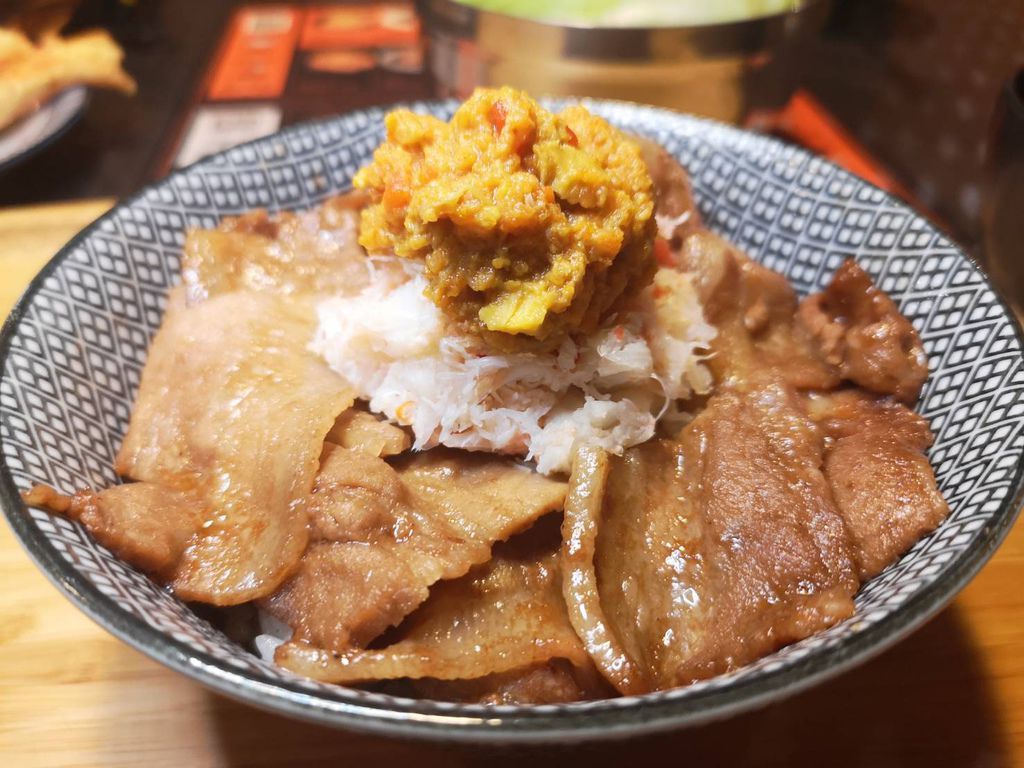 開丼/帝王蟹丼飯