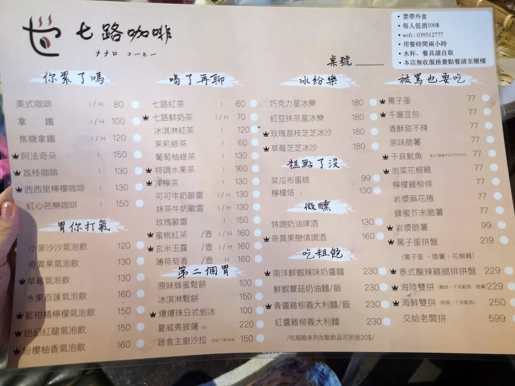 宜兰餐厅推荐/七路咖啡/宜兰亲子网美餐厅