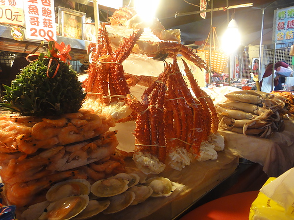 基隆夜市帝王蟹
