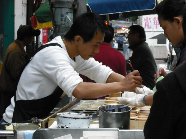 光華商場車輪餅