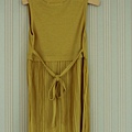 B0007芥末黃連身洋裝