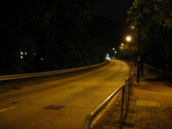 夜晚的大學道
