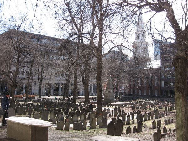 Granary Burying Ground & Park Street Church