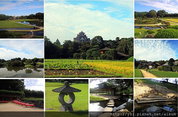 【岡山】後樂園、岡山城、吉備糰子 【岡山】後樂園、岡山城、吉備糰子