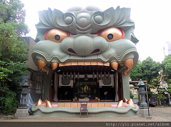 難波八阪神社 獅子殿