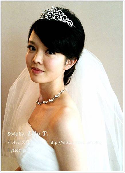 左永立 新娘秘書 bridal hair and makeup