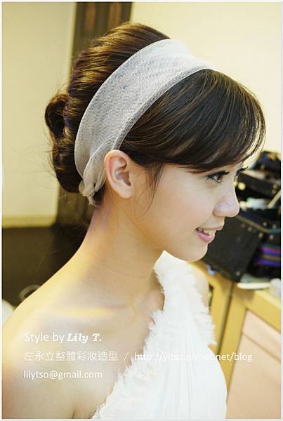 台北新娘秘書 左永立 bridal hair and makeup