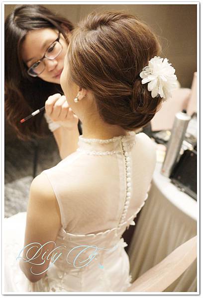 台北 新娘秘書 左永立 Bridal hair and makeup