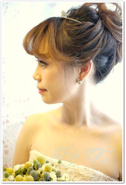 北部新娘秘書 短髮造型 bridal hair and makeup