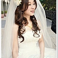 台北新娘秘書整體造型 Bridal hair& makeup 自肋婚紗 白紗造型