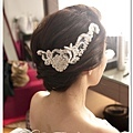 台北新娘秘書左永立  寒舍艾美酒店 新娘編髮造型 白紗造型