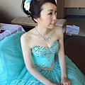 台北新娘秘書左永立 新娘白紗編髮造型 Bridal hair and makeup