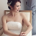 台北新娘秘書 新娘白紗蕾絲造型bridal hair and makeup 