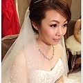 台北新娘秘書左永立 新娘白紗編髮造型 Bridal hair and makeup