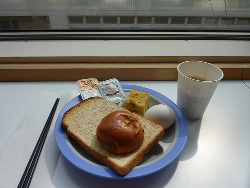 Breakfast。Super Hotel的自助早餐