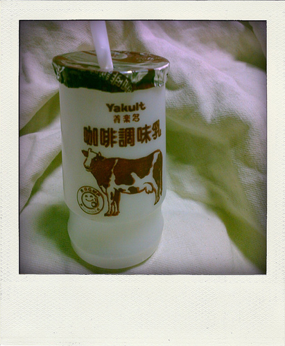 milkcoffee。養樂多咖啡牛奶