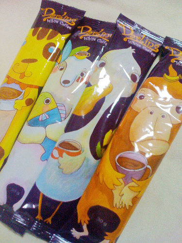 3in1, Darling white coffee。親愛的白咖啡