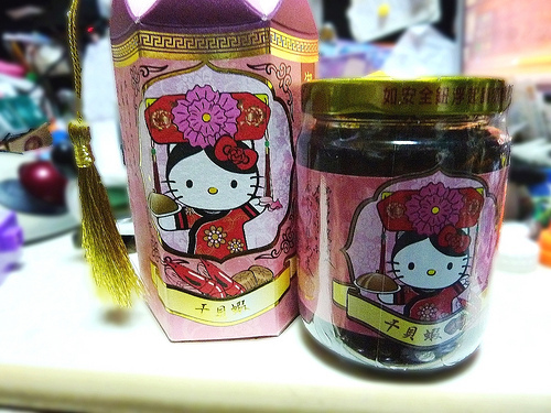 [機場免稅店獨賣]Hello Kitty干貝蝦醬