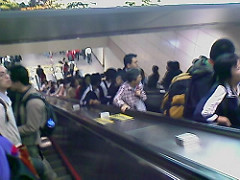 Taipei MRT。It's time to go home 1/6