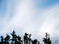 wind, cloud, blue sky in 三芝海邊