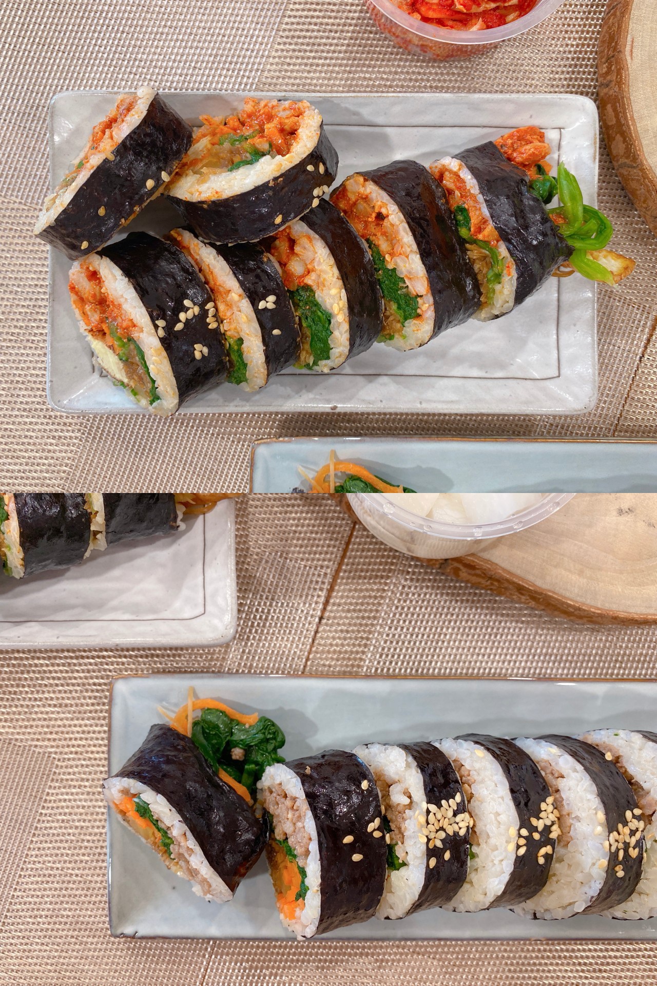 台中西區 || 韓國老闆的「首爾飯桌」・道地韓式紫菜飯捲，還有韓式鍋物及韓國泡麵