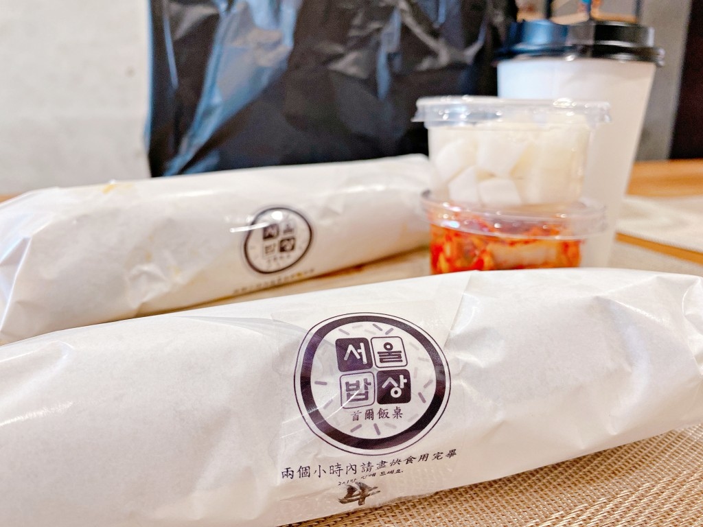 台中西區 || 韓國老闆的「首爾飯桌」・道地韓式紫菜飯捲，還有韓式鍋物及韓國泡麵