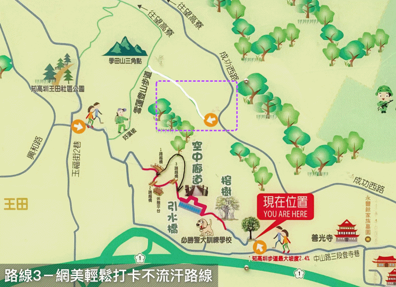 台中景點 || 戶外踏青去！烏日大肚知高圳步道、好漢坡雪蓮步道，秋芒網美打卡景點3路線