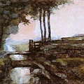 1-Piet Mondrian - 1895 - Landscape with Creek-Sat27.jpg