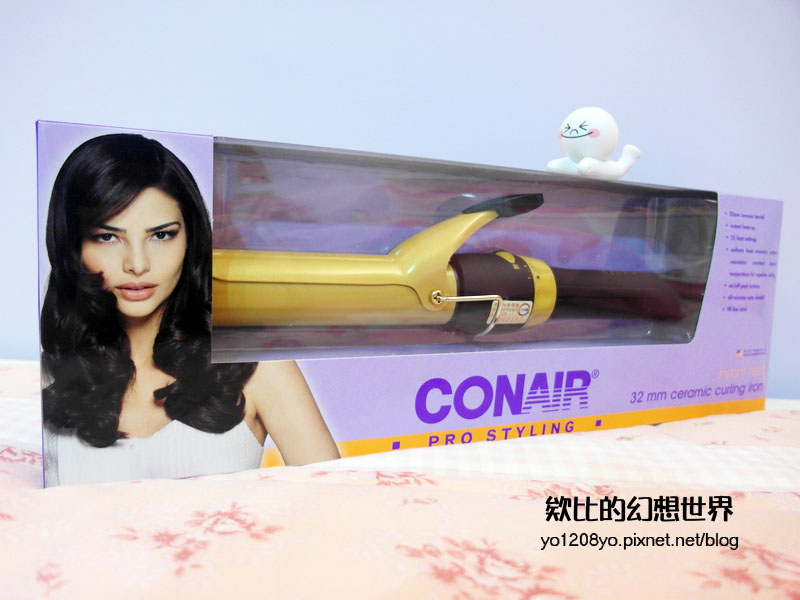 美髮 Conair康尼爾金色陶瓷快熱電棒捲十分鐘完成蓬鬆大捲初學者也好上手 ت Abby欸比 痞客邦