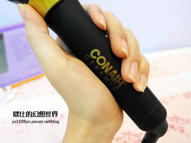 86小舖!CONAIR 康尼爾 金色陶瓷快熱電棒捲燙捲髮夾32mm (4).jpg