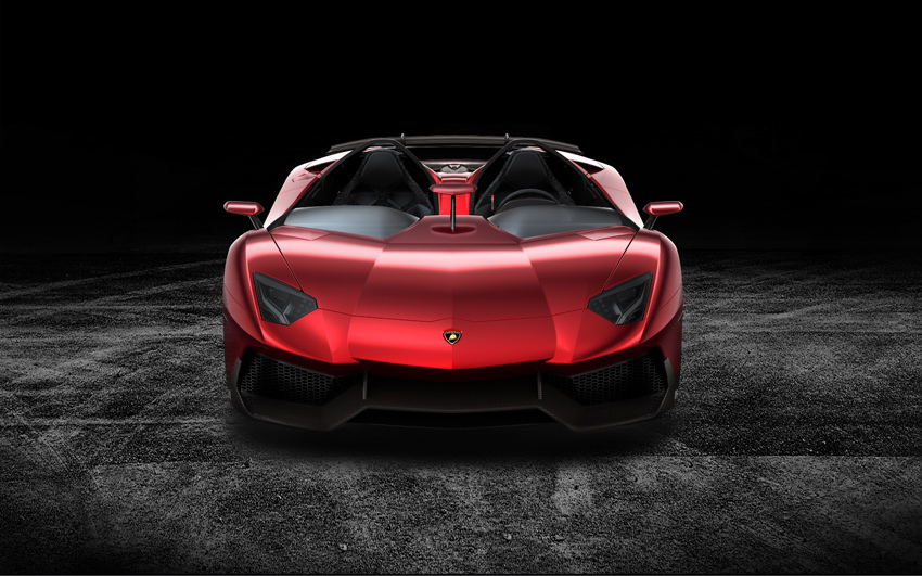 Lamborghini於2012日內瓦車展首度亮相的Aventador J (2)