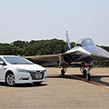 圖1_LUXGEN5 Sedan M+ vs IDF戰鬥機