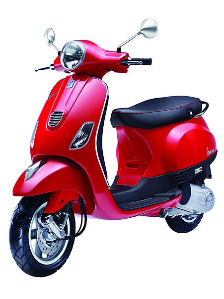 圖3經典偉士牌Vespa LT125火焰紅車款，KIA免費送給入主SOUL的車主，限時限量實施中.jpg