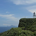 在三貂角上遠眺龜山島