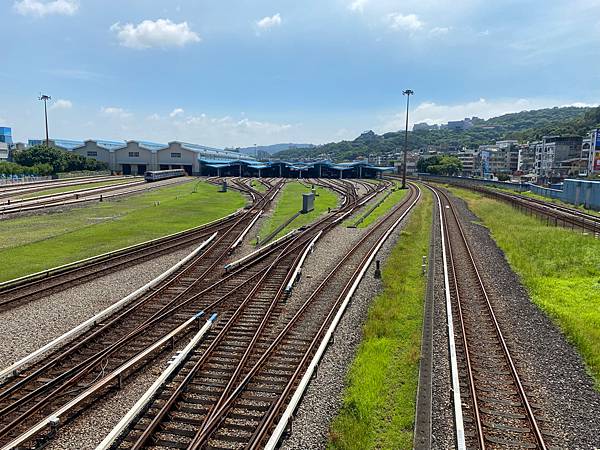 淡水線復興崗站│捷運園區鐵道風景