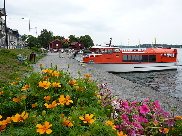 港邊  準備搭船到小島看城堡