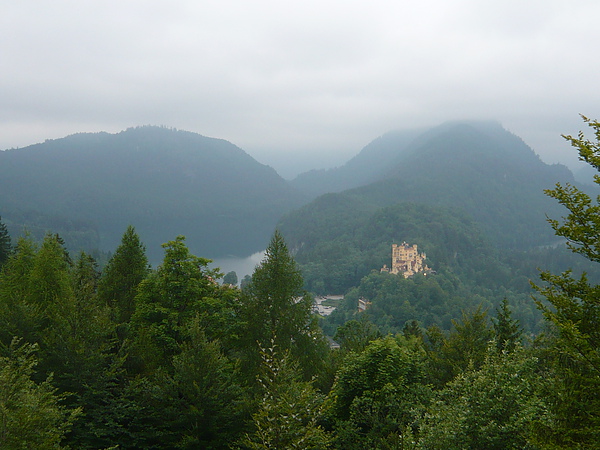 從這裡也可以看到舊天鵝堡