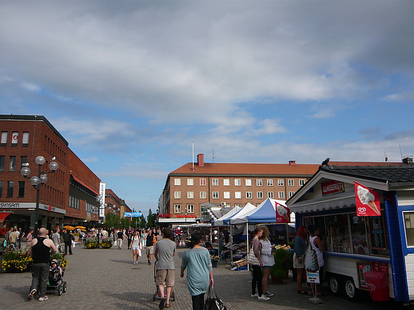 市政廳前廣場  有賣黑黑糖果口味的冰淇淋XD